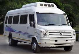 12 Seater Tempo Traveller for Group Tours